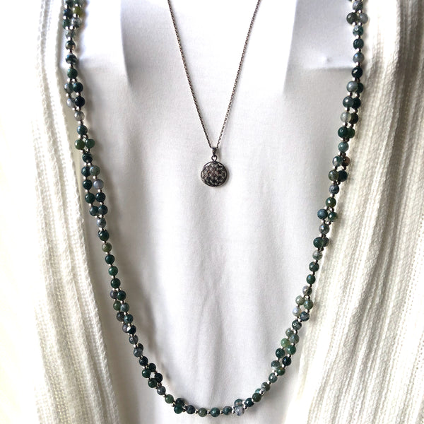 Custom Tantric Mala Lapis Lazuli  6 mm.