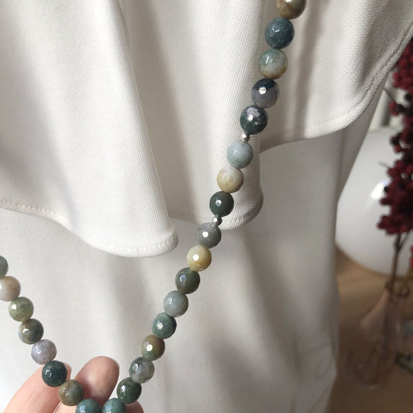 Agate Mala Beads, 108 Mala, Mala Necklace, Yoga Jewelry, Meditation Beads