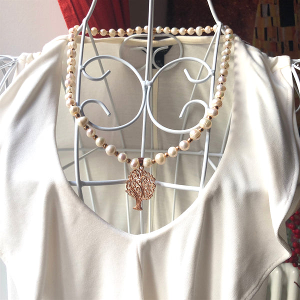 Pearl Mala Beads, 54 Mala, Mala Necklace, Yoga Jewelry, Meditation Beads