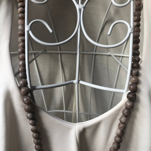 Smoky Jade Mala Beads, Yin&Yang Charm, Yoga Schmuck, 108 beads, Mala Necklace, Meditation