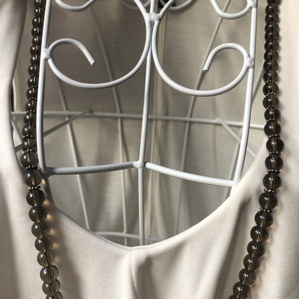 Smoky Quartz Mala Beads, Hamsa, 108 Mala, Mala Necklace, Yoga Jewelry