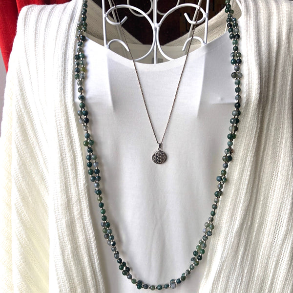 Custom Tantric Mala Lapis Lazuli  6 mm.