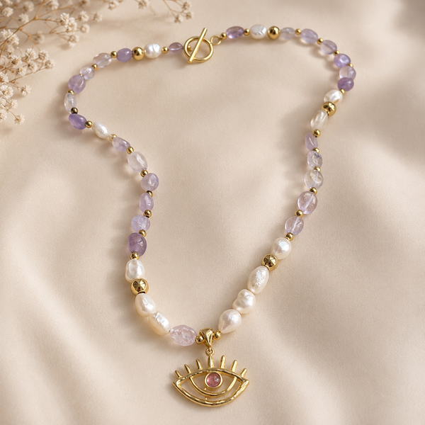 Divine Love: Amethyst, Pearl