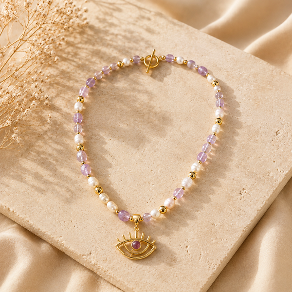 Divine Love: Amethyst, Pearl