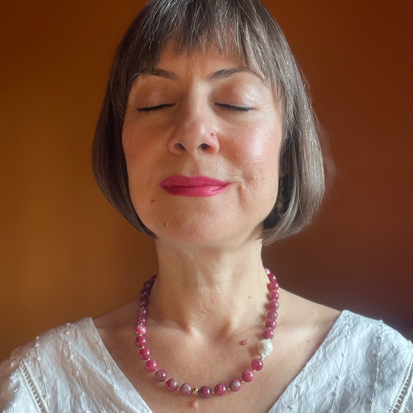 Radiant Protection: Tourmaline, Baroque Pearl