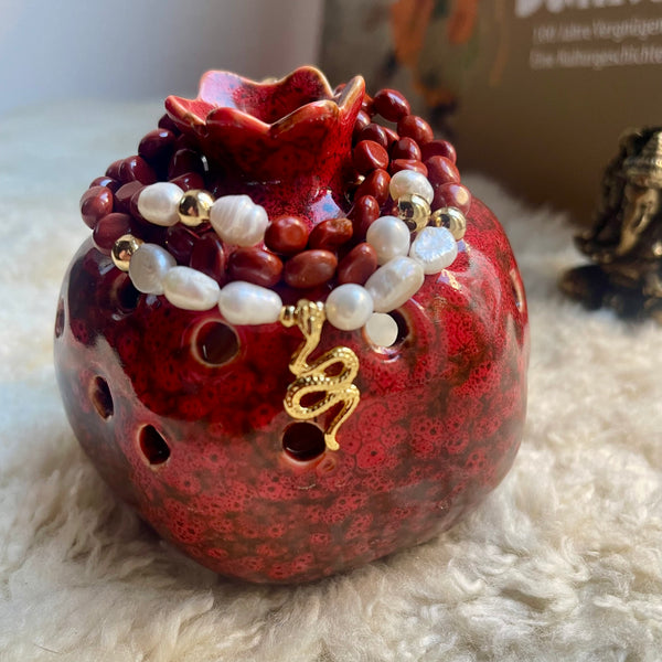 Awaken Within: Pearl, Agate, Serpent Charm
