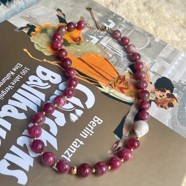 Radiant Protection: Tourmaline, Baroque Pearl