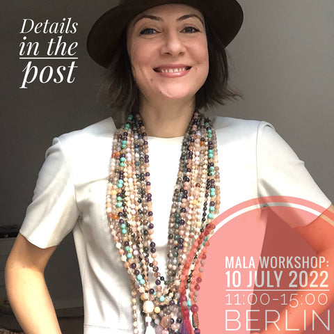 Create Your Own Gift: Mala Intention Beads Workshop & Meditation, 10 July 2022, Berlin