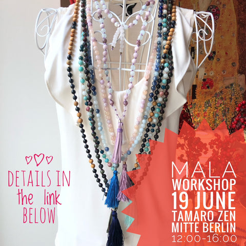 Create Your Own Gift: Mala Intention Beads Workshop & Meditation, 19 June 2022, Berlin